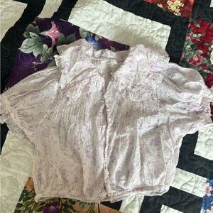 Doen Nena top XS in Chateaux fleur paisley